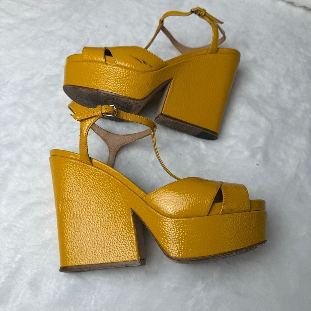 SERGIO ROSSI Patent leather wedges 🎀 - Picture 5 of 7